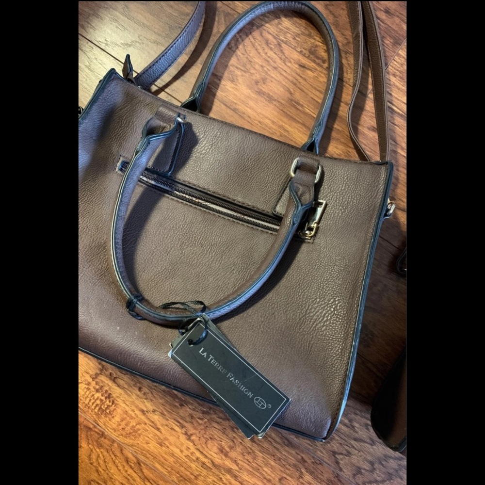 2 brown purses - Picture 2 of 4